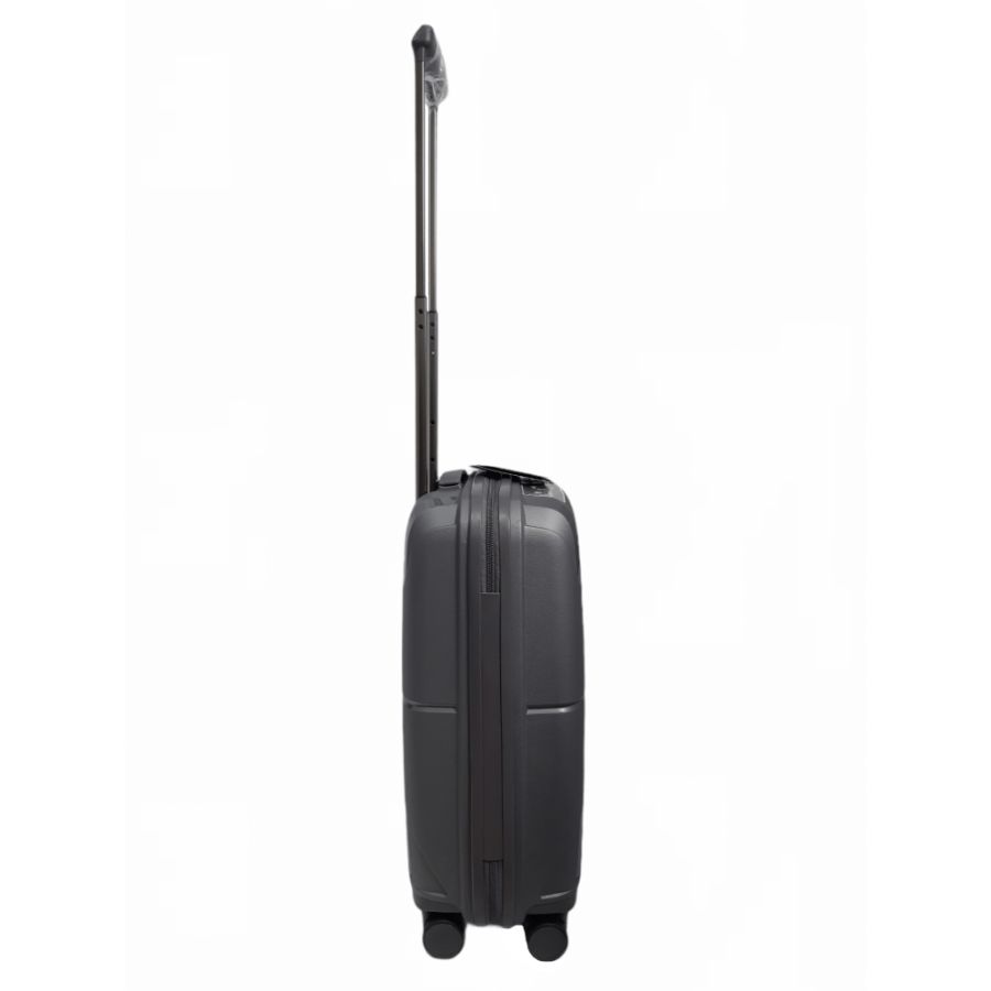 Чемодан дорожный Малый (S) под Ручную кладь Полипропилен Airtex 245 40л 55x39,5x20см Серый (Gray)