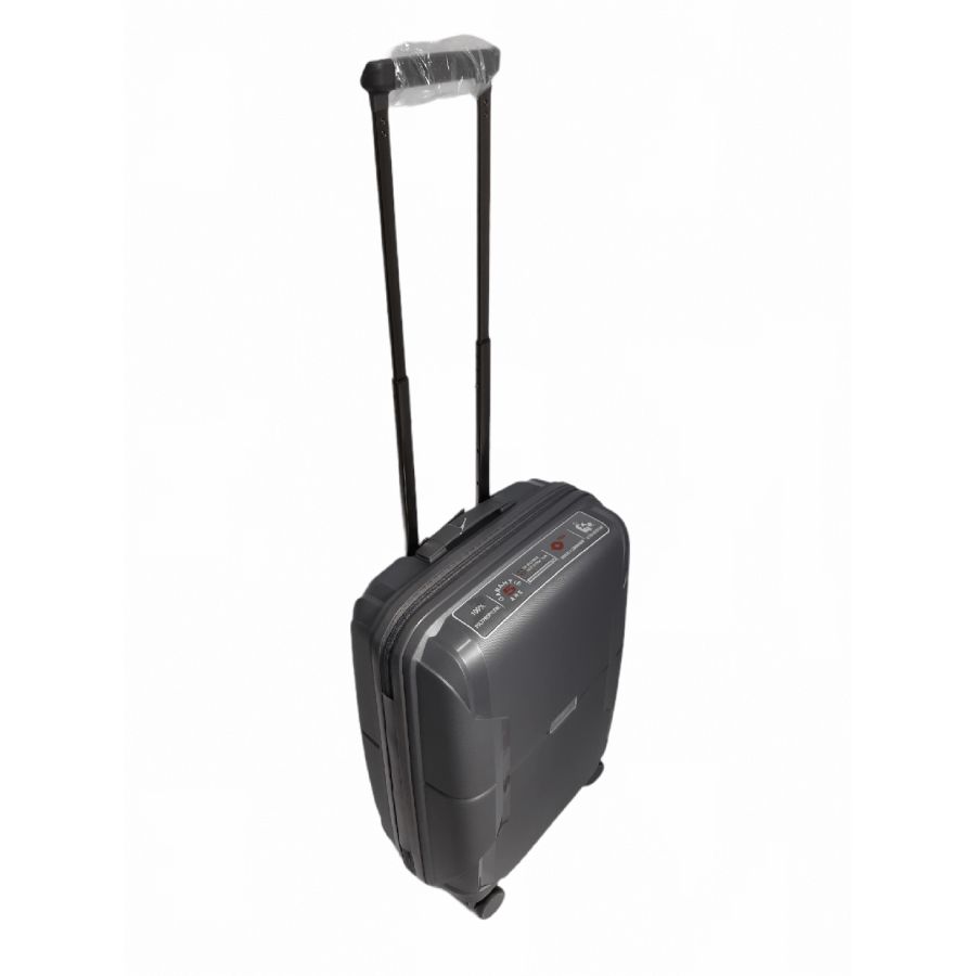 Чемодан дорожный Малый (S) под Ручную кладь Полипропилен Airtex 245 40л 55x39,5x20см Серый (Gray)