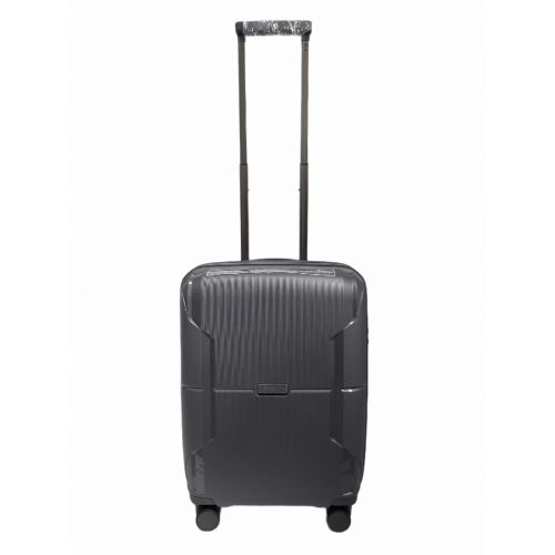 Чемодан дорожный Малый (S) под Ручную кладь Полипропилен Airtex 245 40л 55x39,5x20см Серый (Gray)