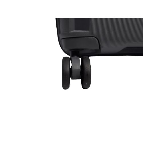 Чемодан дорожный Малый (S) под Ручную кладь Полипропилен Airtex 245 40л 55x39,5x20см Серый (Gray)