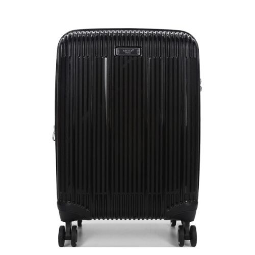 Чемодан дорожный Малый (S) под Ручную кладь Полипропилен Airtex 637 38 л 56x38x22 см Черный