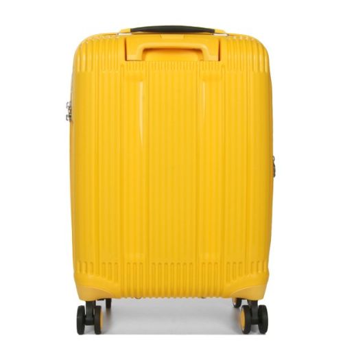 Чемодан дорожный Малый (S) под Ручную кладь Полипропилен Airtex 637 38 л 56x38x22 см Желтый