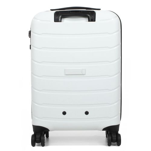 Чемодан малый (S) под ручную кладь полипропилен Snowball 61303 Cologn 38 л 56х38х20 см Белый