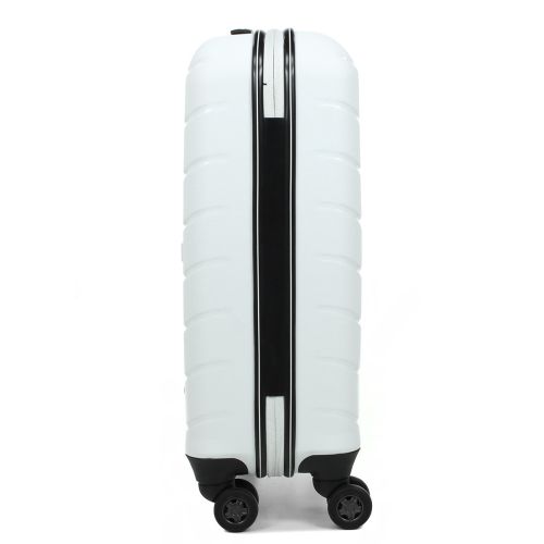 Чемодан малый (S) под ручную кладь полипропилен Snowball 61303 Cologn 38 л 56х38х20 см Белый