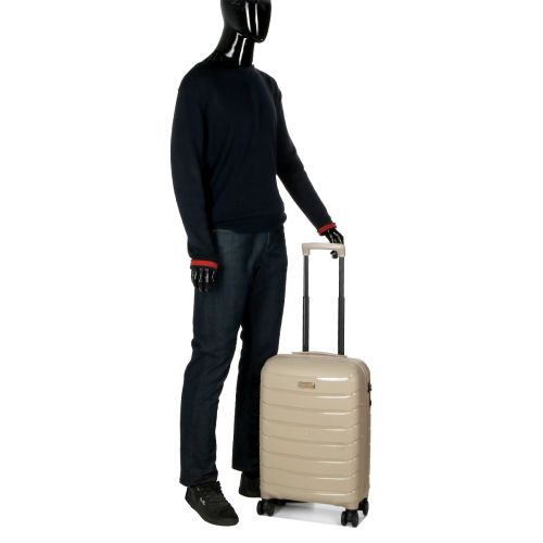 Чемодан Малый (S) под Ручную кладь Полипропилен Snowball 61303 Cologn 38 л 56х38х20 см Шампань