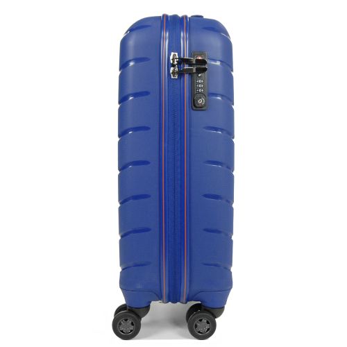 Чемодан Малый (S) под Ручную кладь Полипропилен Snowball 61303 Cologn 38 л 56х38х20 см Синий