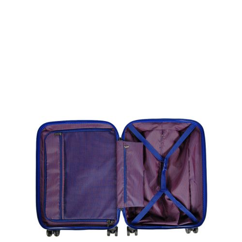 Чемодан Малый (S) под Ручную кладь Полипропилен Snowball 61303 Cologn 38 л 56х38х20 см Синий