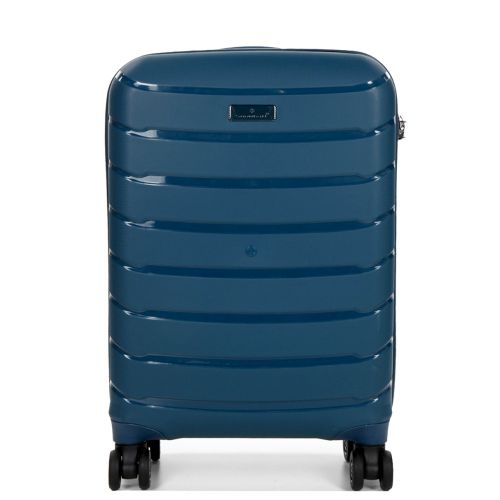 Чемодан Малый (S) под Ручную кладь Полипропилен Snowball 61303 Cologn 38 л 56х38х20 см Морская волна