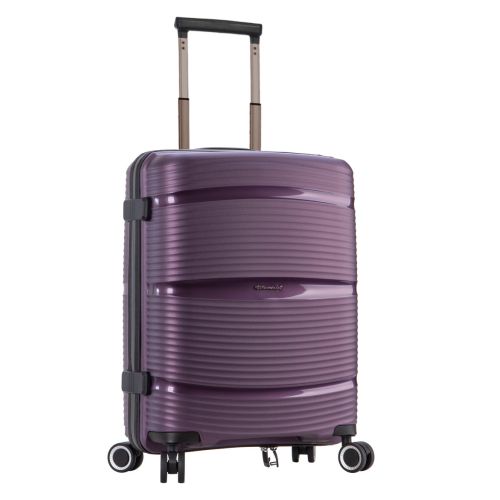 Чемодан Малый S Ручная кладь Полипропилен Snowball 94103 Франция 35л 55х38х20см Сиреневый