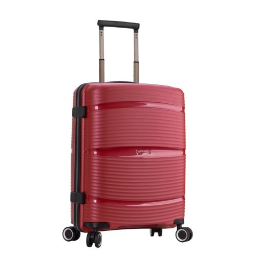Чемодан Малый S Ручная кладь Полипропилен Snowball 94103 Франция 35л 55х38х20см Красный