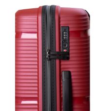 Чемодан Малый S Ручная кладь Полипропилен Snowball 94103 Франция 35л 55х38х20см Красный