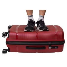 Чемодан Малый S Ручная кладь Полипропилен Snowball 94103 Франция 35л 55х38х20см Красный