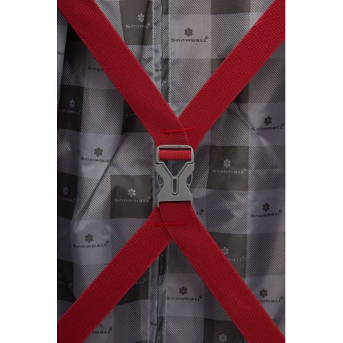 Чемодан Малый S Ручная кладь Полипропилен Snowball 94103 Франция 35л 55х38х20см Красный