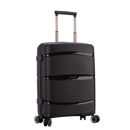 Чемодан Малый S Ручная кладь Полипропилен Snowball 94103 Франция 35л 55х38х20см Черный