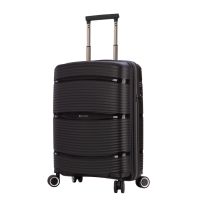 Чемодан Малый S Ручная кладь Полипропилен Snowball 94103 Франция 35л 55х38х20см Черный