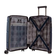 Чемодан Малый S Ручная кладь Полипропилен Snowball 94103 Франция 35л 55х38х20см Синий