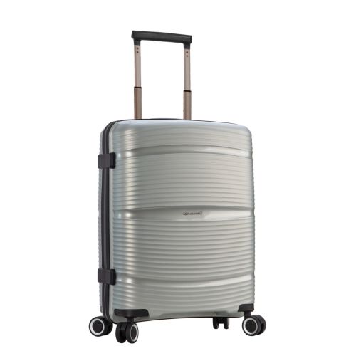 Чемодан Малый S Ручная кладь Полипропилен Snowball 94103 Франция 35л 55х38х20см Серебряный