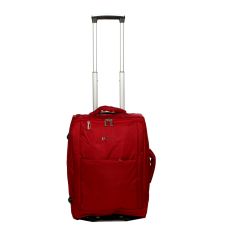 Чемодан Малый (S) тканевый на 2 колесах Airteх 525 Queluz 50х34х18 см 30,6 л Красный