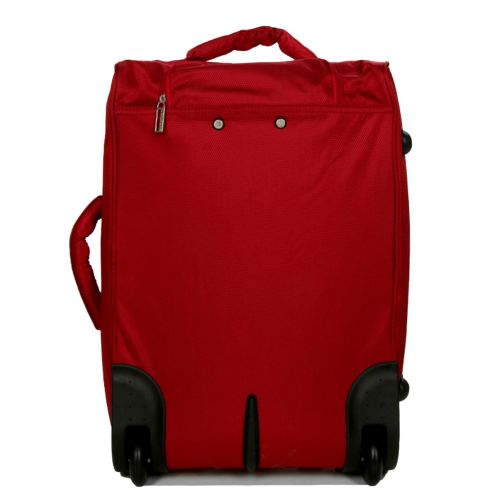 Чемодан Малый (S) тканевый на 2 колесах Airtex 525 Queluz 50x34x18 см 30,6 л Красный
