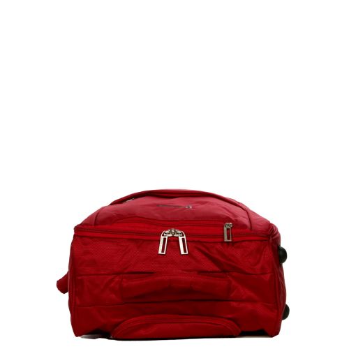 Чемодан Малый (S) тканевый на 2 колесах Airtex 525 Queluz 50x34x18 см 30,6 л Красный