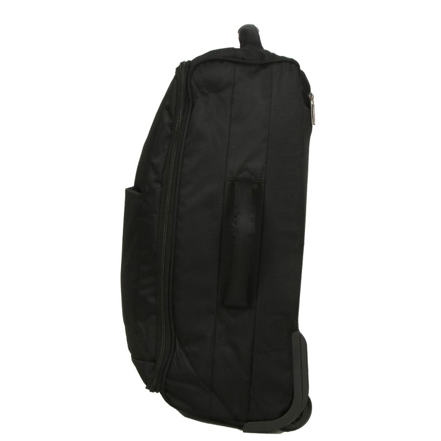 Чемодан Малый (S) тканевый на 2 колесах Airtex 525 Queluz 50x34x18 см 30,6 л Черный