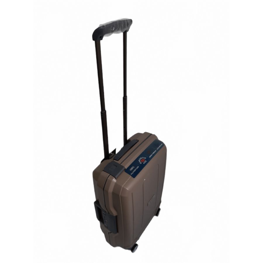 Чемодан из полипропилена Малый (S) под Ручную кладь Airtex 226 40л 55x40x20см Коричневый (Brown)