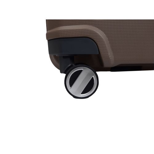 Чемодан из полипропилена Малый (S) под Ручную кладь Airtex 226 40л 55x40x20см Коричневый (Brown)