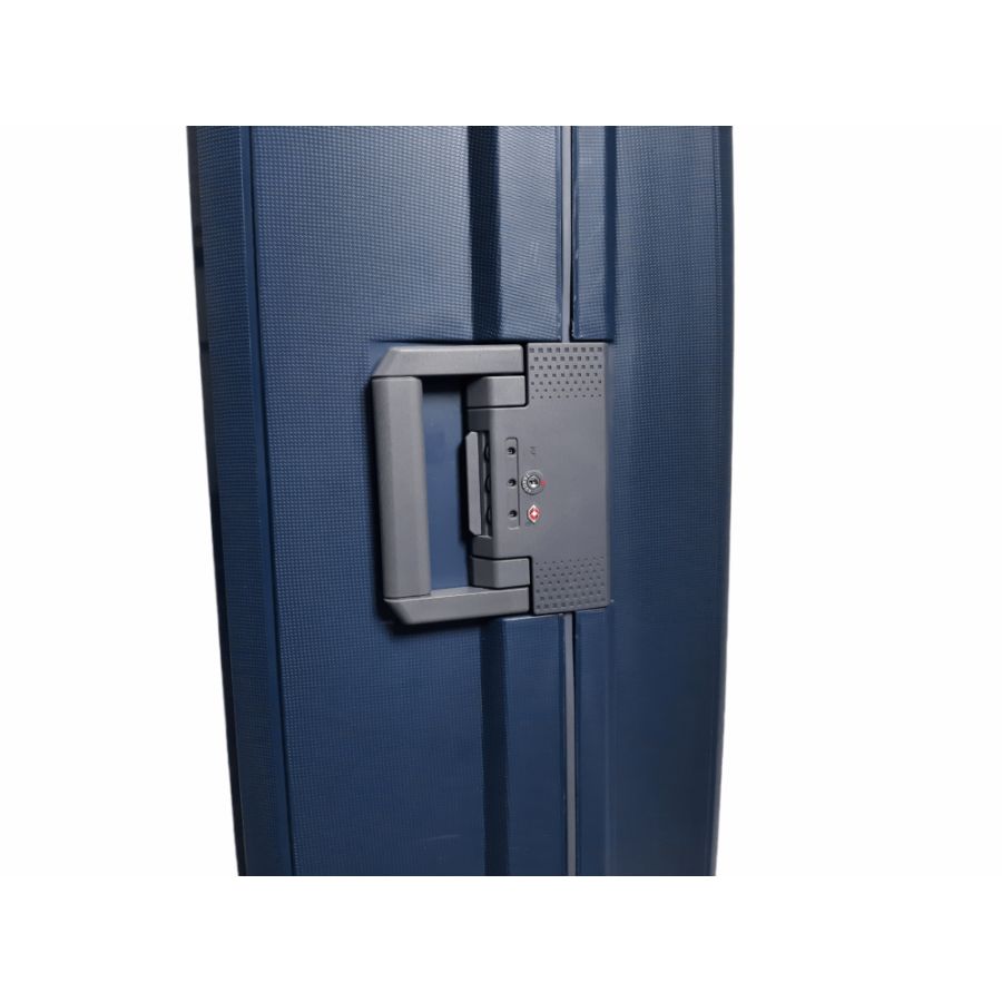Чемодан из полипропилена Малый (S) под Ручную кладь Airtex 226 40л 55x40x20см Синий (Blue)