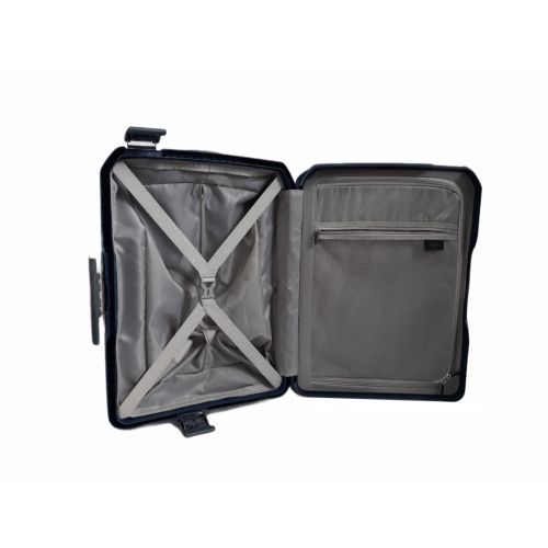 Чемодан из полипропилена Малый (S) под Ручную кладь Airtex 226 40л 55x40x20см Синий (Blue)
