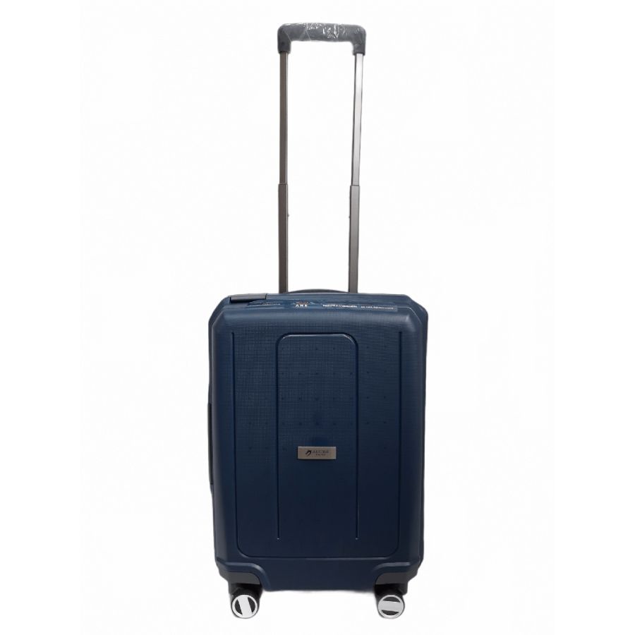 Чемодан из полипропилена Малый (S) под Ручную кладь Airtex 226 40л 55x40x20см Синий (Blue)