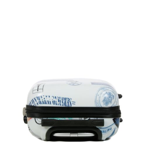 Чемодан Малый (S) Поликарбонат под Ручную кладь Worldline Airtex 809 Stamp 44 л 54x35x23 см Разноцветный