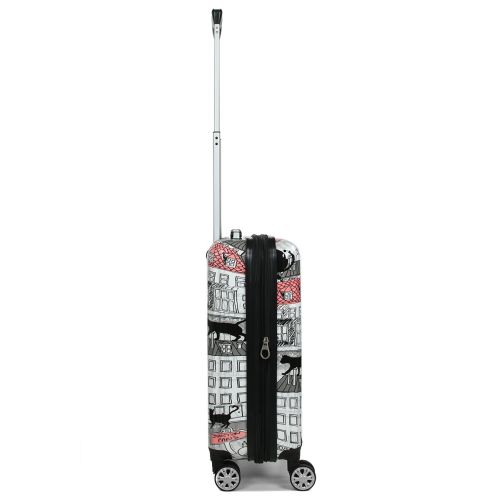 Чемодан Малый (S) Поликарбонат под Ручную кладь Airtex 960 Cat 54x35x20 см Разноцветный