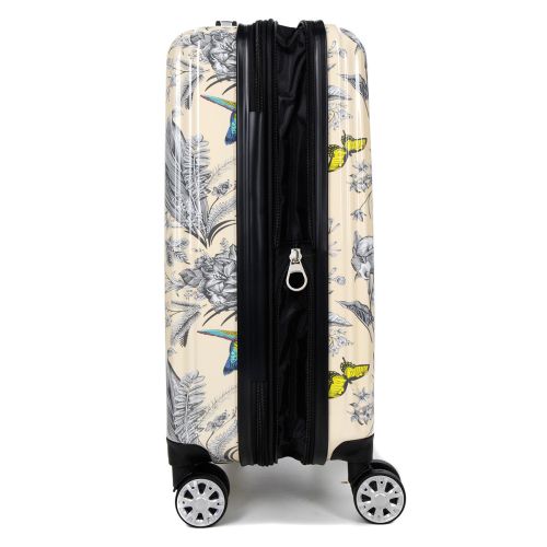 Чемодан Малый (S) Поликарбонат под Ручную кладь Airtex 960 Birds 35 л 54x35x20 см Разноцветный