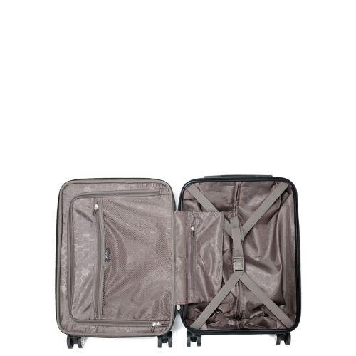 Чемодан Малый (S) Поликарбонат под Ручную кладь Airtex 960 Birds 35 л 54x35x20 см Разноцветный