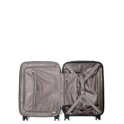Чемодан Малый (S) Поликарбонат под Ручную кладь Airtex 960 Camo 35 л 54x35x20 см Милитари красный