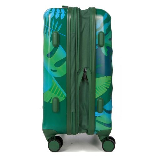 Чемодан Малый (S) Поликарбонат под Ручную кладь Airtex 970 Green 43 л 55x39,5x23,5 см Зеленый