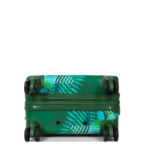 Чемодан Малый (S) Поликарбонат под Ручную кладь Airtex 970 Green 43 л 55x39,5x23,5 см Зеленый
