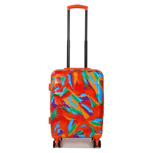 Чемодан Малый (S) Поликарбонат под Ручную кладь Airtex 970 Orange 43 л 55x39,5x23,5 см Оранжевый