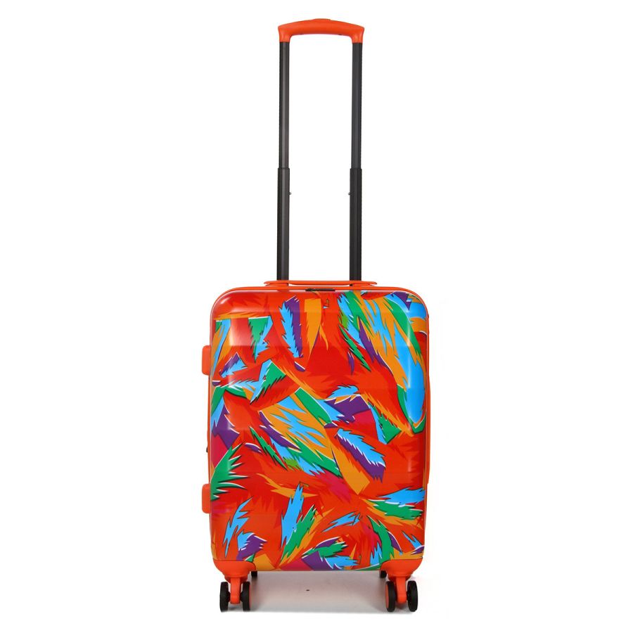 Чемодан Малый (S) Поликарбонат под Ручную кладь Airtex 970 Orange 43 л 55x39,5x23,5 см Оранжевый