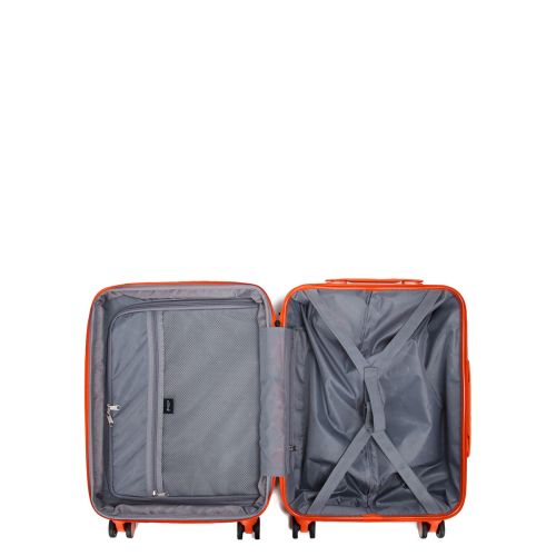 Чемодан Малый (S) Поликарбонат под Ручную кладь Airtex 970 Orange 43 л 55x39,5x23,5 см Оранжевый