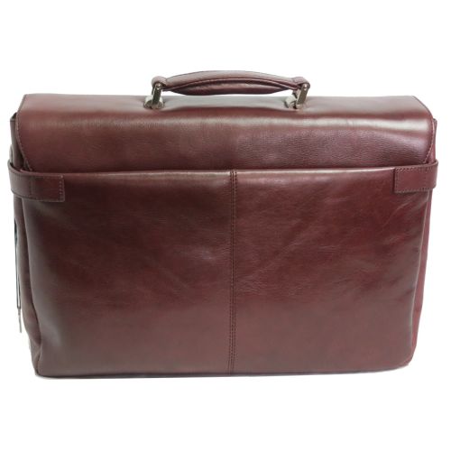 Большой деловой портфель из кожи Sheff S5003 Коричневый