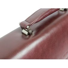 Большой деловой портфель из кожи Sheff S5003 Коричневый
