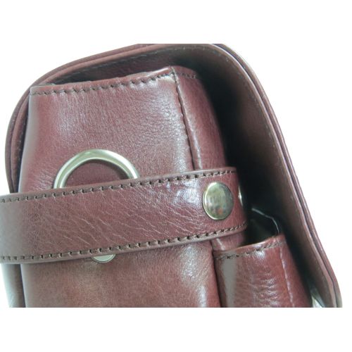 Большой деловой портфель из кожи Sheff S5003 Коричневый