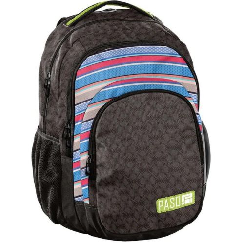 Городской рюкзак PASO 18-2706MK 30L Черный