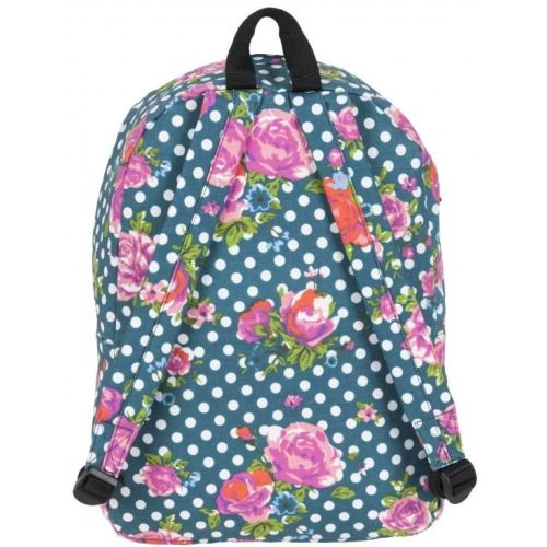 Легкий женский рюкзак Paso 17-780D 13L Горошек с цветами