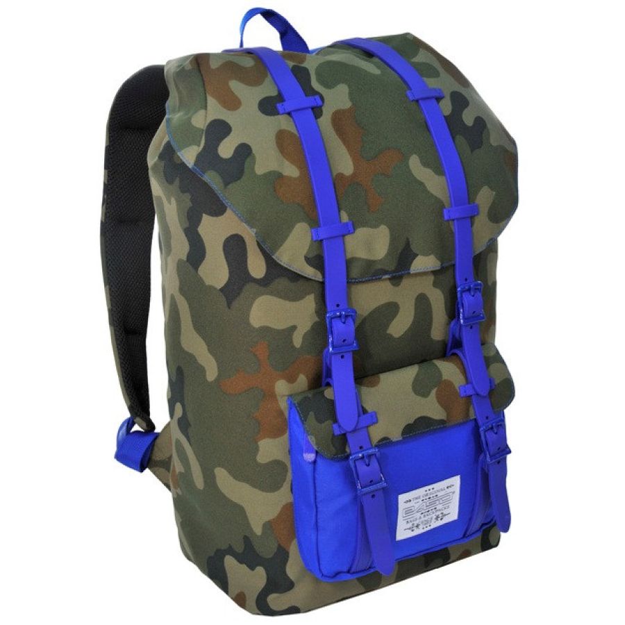 Молодежный рюкзак для ноутбука 15,6дюйма, Paso CM-190A 25л Камуфляж