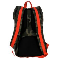 Молодежный рюкзак для ноутбука 15,6, Paso CM-190B 25L Камуляж Красный 