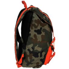 Молодежный рюкзак для ноутбука 15,6, Paso CM-190B 25L Камуляж Красный 