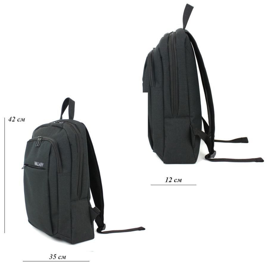 Оригинальный рюкзак Wallaby 156 16л Черный