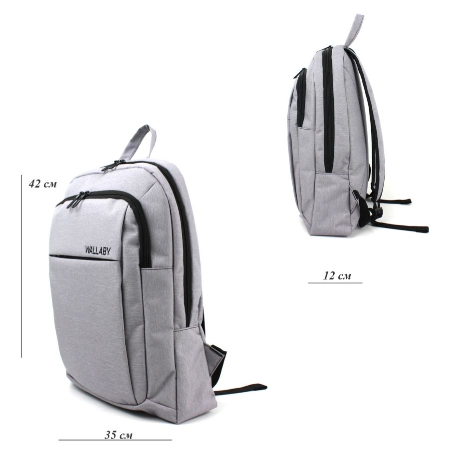 Оригинальный рюкзак Wallaby 156 Серый